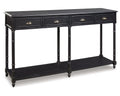 Black Sofa/Console Table D67804