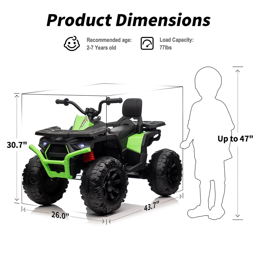24V Electric Ride on ATV K30337