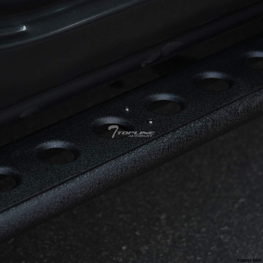 Textured Black Rock Slider Side Step Rail Nerf Bars H97408