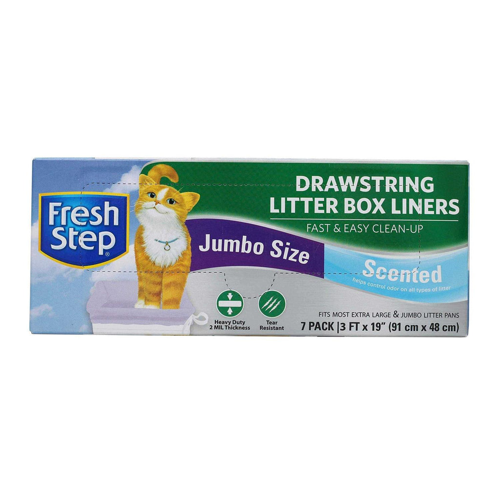 Scented Large Drawstring Litter Box Liners F43122