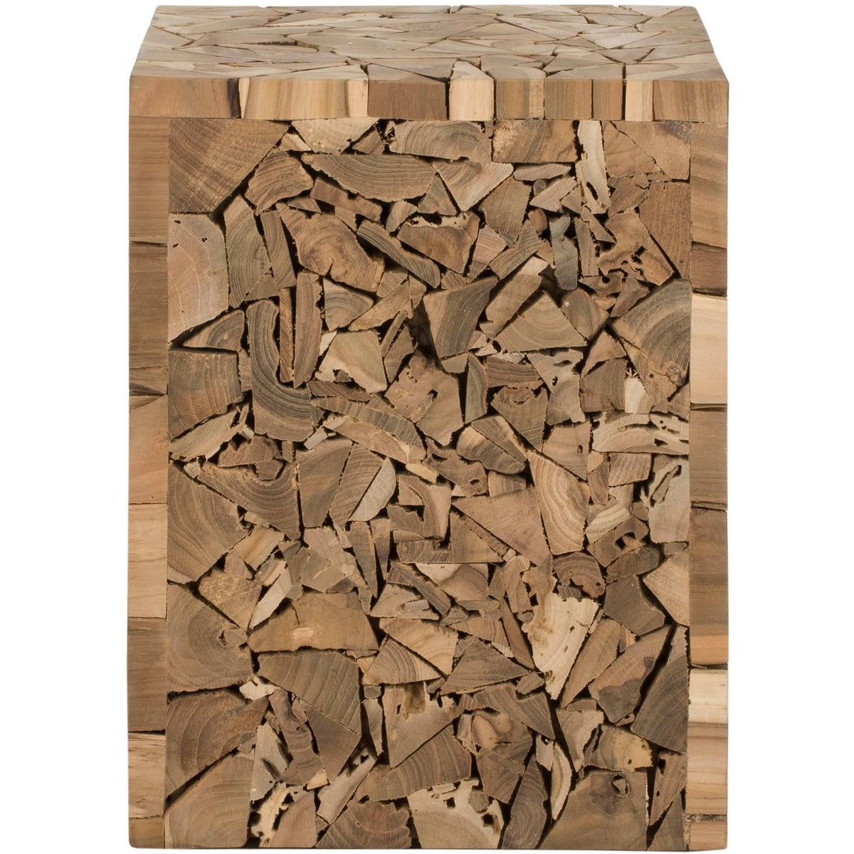 Teak Square Stool N194180