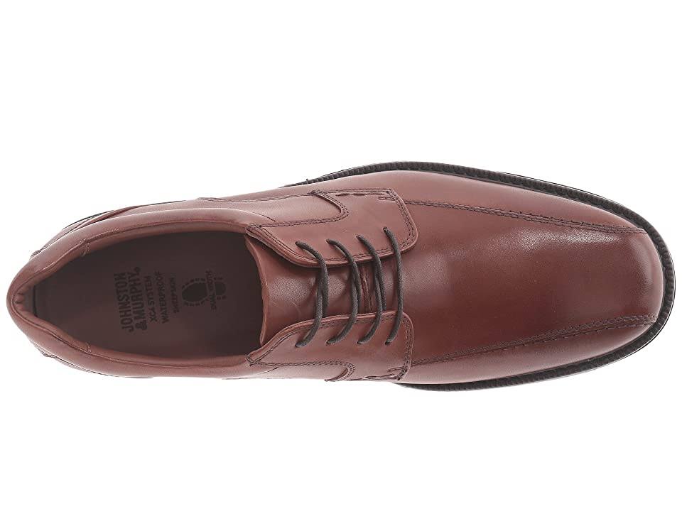 Tan Waterproof Calfskin Lace-Up Shoes P55015